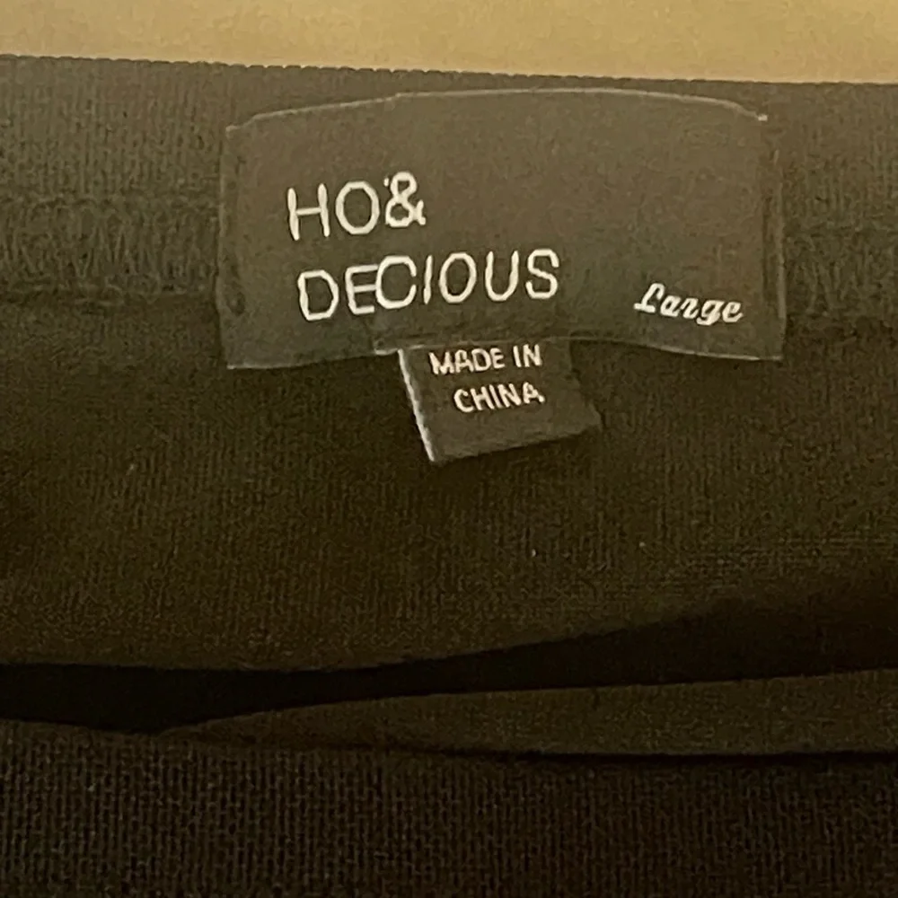 Hot & Delicious Rhinestone Crystal 2pc Set Black Maxi Skirt L NWT - Picture 8 of 11